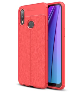 Mey İthalat® Samsung Galaxy A10S Kılıf Auto Focus Kapak - Kırmızı