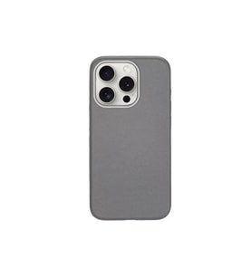 Apple iPhone 15 Pro Max Uyumlu Kılıf M-safe Şarj Özellikli PU Deri Zore Adora Kapak (Koyu Gri)