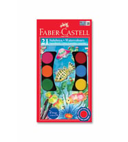 Faber Castell Faber 21 Renk Büyük Boy Sulu Boya 125021