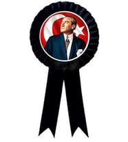 10 kasım atatürk saten kokart 10 adet