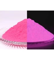 FOSFOR TOZU PEMBE RENK KARANLIKTA PARLAYAN EPOKSİ REÇİNE VE SANATSAL FOSFOR 1 KG