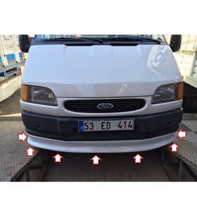 ford transit sissiz karlık tampon altı ek beyaz renk