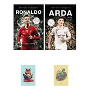 Arda - Ronaldo - Sahanın Yıldızları  - Not Defterli Seti - Kolektif
