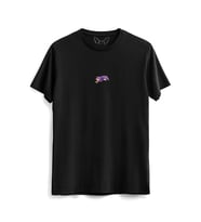  Animal Kartal Dijital Baskılı Çocuk Siyah Tshirt