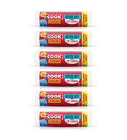 COOK Buyuk Çop Torbası 65x80 Cm 20 li x 6 Adet