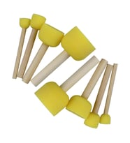 Ponpon Tampon Sünger Fırça Seti 8 Lİ 1 Paket Artlantis Sünger Tampon 8 lİ 1 Paket (Sarı)