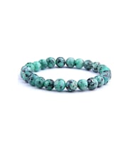 Yaza Merhaba Çok Şık Jade Doğal Taşı Bileklik  Handmade