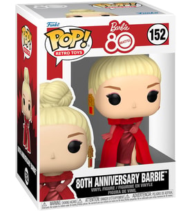 Funko Funko Pop Retro Toys : 80Th Anniversary Barbie, Oyuncak Figür (Krem)