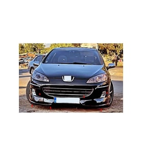 PEUGEOT 407 ÖN TAMPON EKİ KARLIK FİBERGLASS BOYASIZ