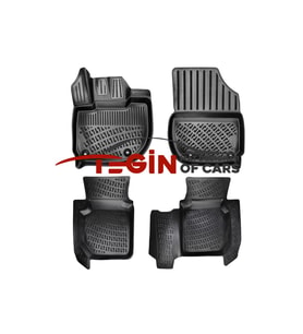 Honda HR-V 2023 3D Havuzlu Paspas Siyah
