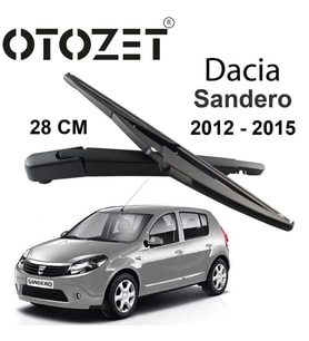OTOZET Dacia Sandero Arka Silecek Süpürgesi ve Kolu Takım 2012 Sonrası