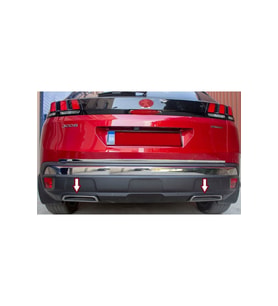 Peugeot 3008 Eksoz Çerçevesi 2 Parça 2016 +