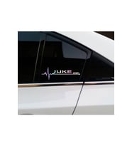 Juke Yan Cam Sticker Oto Kapı 20 Cm X 7 Cm Hologram c63