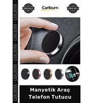Özel Üretim Metal Güçlü Mıknatıs 360 Derece Kompakt Tasarım Uyumlu Manyetik Araç Telefon Tutucu