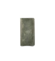 Guard Haki Yeşil Hakiki Deri Telefon Girişli Unisex Portföy Cüzdan // GRD260205WT813 (Renksiz)