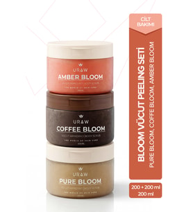 3’lü Bloom Vücut Peeling Seti