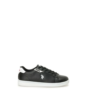 U.S. Polo Assn. Costa Wmn 5 Fx Kadın Sneaker Spor Ayakkabı Siyah Beyaz