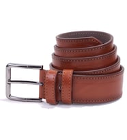 Dagoster DMK26-354 Taba 4 cm Suni Deri Erkek Kemer