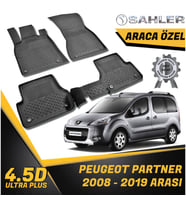 Peugeot Partner Havuzlu Paspas 4,5D Sahler 2008-2019