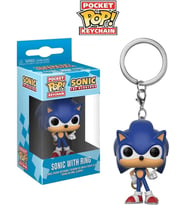Funko Pop! Anahtarlık: Oyunlar - Halka Koleksiyon Oyuncak, Multi Sonic"
