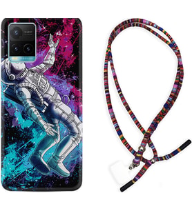 Vivo Y11S Y21S Y20 Y20S Y70 Kılıf Boyun Asklı Rasta Silikon Astronot Signs 1753