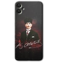 Galaxy A05 Kılıf HD Desen Baskılı Kılıf - Kemal Atatürk