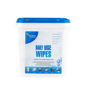 VEBOX Daily Use Wipes Günlük Kulanım Kova Islak Mendil 250 ADET