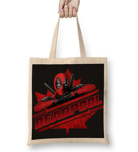 Deadpool I Am Canadian Bez Çanta Uzun Saplı