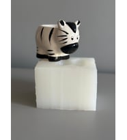 Zebra Figür Silikon Kalıp