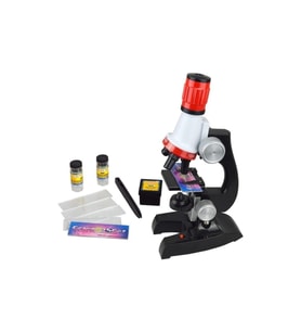 Yüksek Kaliteli 100x 400x 1200x Eğitim Amaçlı Işıklı Monoküler Biyolojik Mikroskop