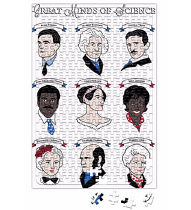Great Minds of Science Puzzle 240 Parça Yapboz