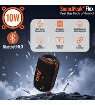 SoundPeak Flex 10W RGB Bluetooth Hoparlör Kablosuz Taşınabilir Speaker
