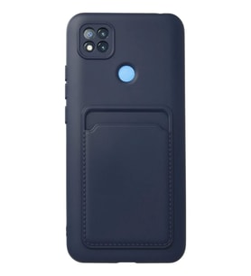 Newface Xiaomi Redmi 9C Kılıf Kelvin Kartvizitli Silikon - Lacivert