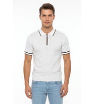 Erkek Polo Yaka Kısa Kollu Triko Tişört Regular Kalıp BGL-ST05557
