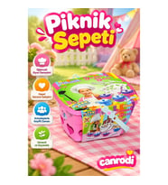 HJ-2080 Piknik Sepeti Çay Takımlı -HalitCan