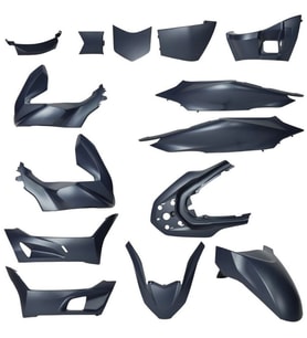 Kaporta Set [Mat Mavi] İthal - Honda PCX 2021 2022 2023 2024