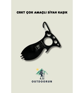 CRKT Çok Amaçlı Siyah Kaşık
