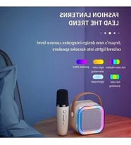 Besthome1 Kablosuz K12 Karaoke - 1-2 Mikrofon, 3d Surround Ses Beyaz 1 Mic