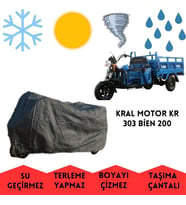 Kral Motor KR 303 Bien 200 Kasalı Motor Brandası Su Geçirmez
