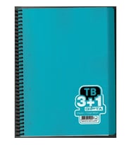 GIPTA DEFTER TB A4 SPİRALLİ PP KAPAK 150 YP. 3+1 AYRAÇLI DEFTER 2200 - TEKLİ