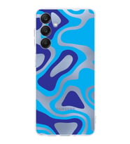 PrintiFy Samsung Galaxy A26 ile Uyumlu Kamera Korumalı Renkli Desen Tasarımlı Şeffaf Silikon Kılıf