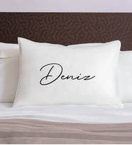 BK Gift Kişiye Özel İsimli Pamuklu Yastık Kılıfı-4 50x70cm , Sevgiliye Hediye, Ev Hediyesi, Tasarım Ev Tekstili