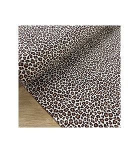 Nevresimlik, Çarşaflı, Örtülük Leopar Desenli Kumaş