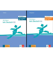 Mit Erfolg zu telc Deutsch B2: Übungsbuch + Testbuch + Audio
