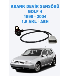 Volkswagen Golf4 1998 - 2004 1.6 AKL AEH KRANK DEVİR SENSÖRÜ - 06A906433C