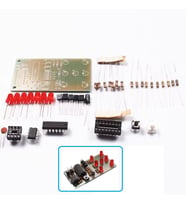 DC 5V Elektronik Zar CD4017 NE555 5mm LED Hobi Devresi DIY Lehimleme Kiti - Demonte(Montesiz)