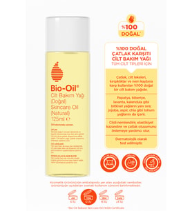 Bio-Oil %100 Natural Çatlak Karşıtı Nemlendirici Cilt Bakım Yağı - Leke Karşıtı Bakım Yağı 125ml