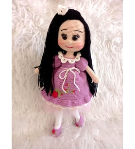 Pera Bebek Amigurumi Organik Oyuncak