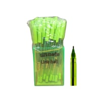 Mynote Line Ball 50'li PP Kutu Neon Yeşil