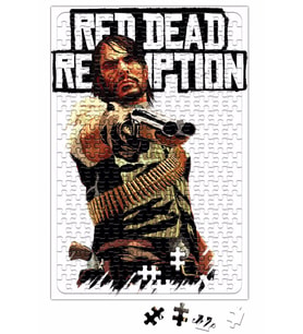 Red Dead Redemption Puzzle 240 Parça Yapboz